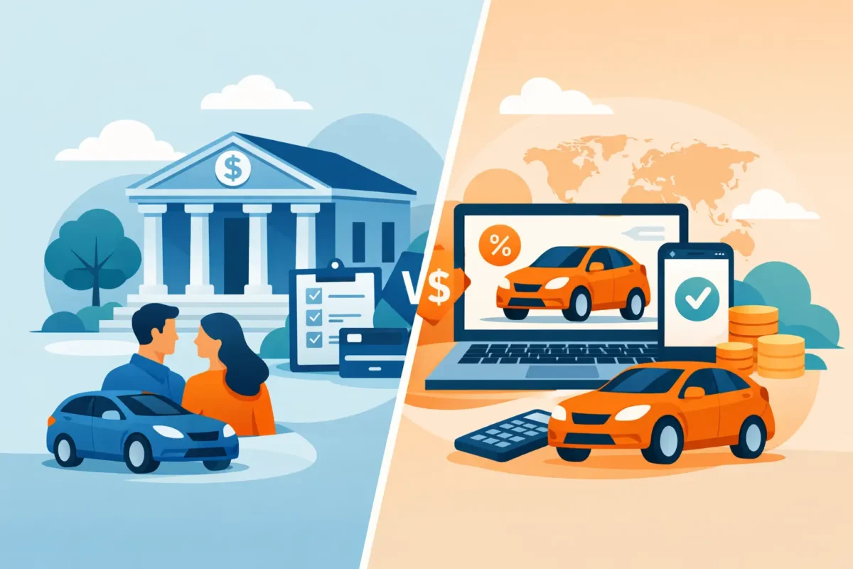 Credit Union Versus Online Auto Refinance