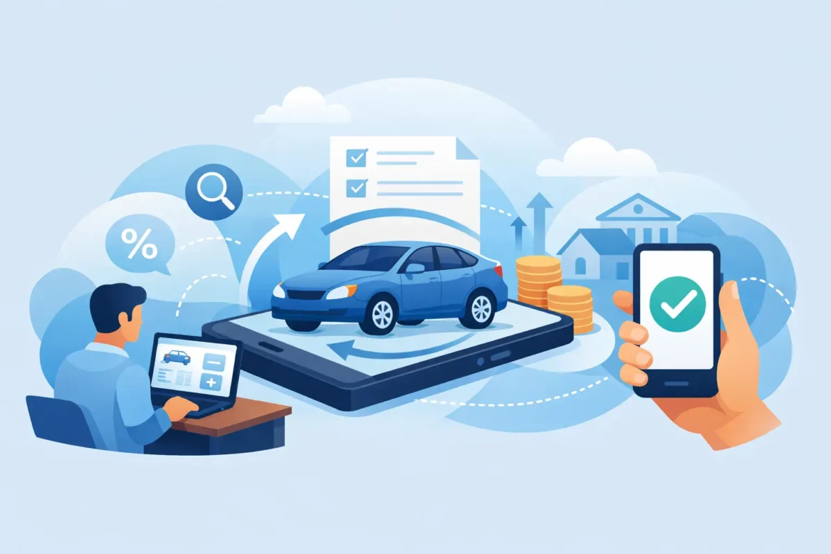 How the Online Auto Refinance Process Works